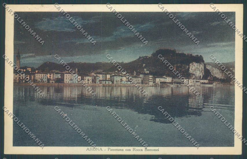 Novara Arona cartolina ZB1405 – fronte