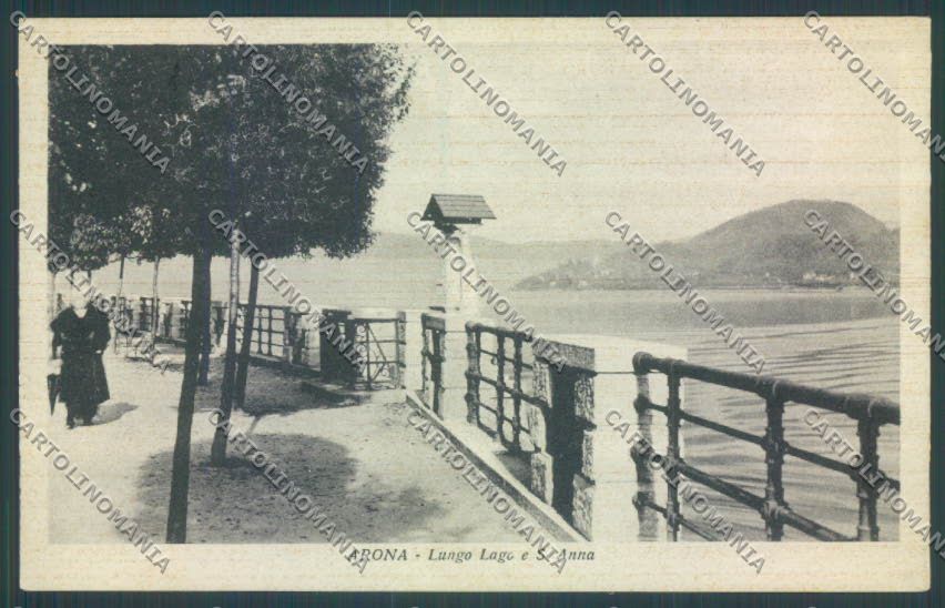 Novara Arona cartolina ZB1407 – fronte