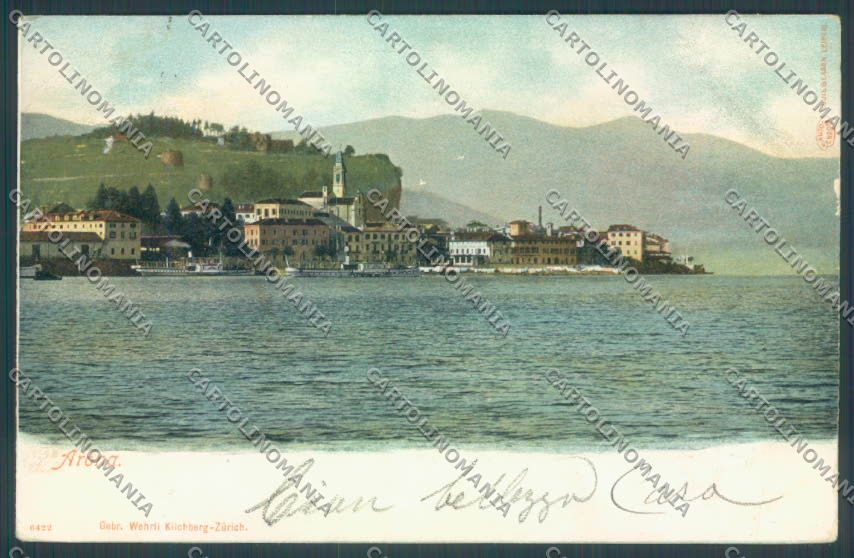 Novara Arona cartolina ZB1410 – fronte