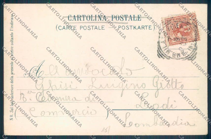 Novara Arona cartolina ZB1410 – retro