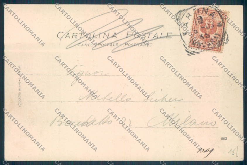 Novara Arona cartolina ZB1411 – retro