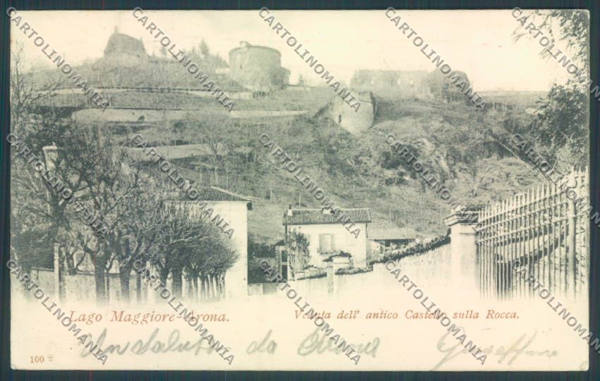 Novara Arona cartolina ZB1425 – fronte