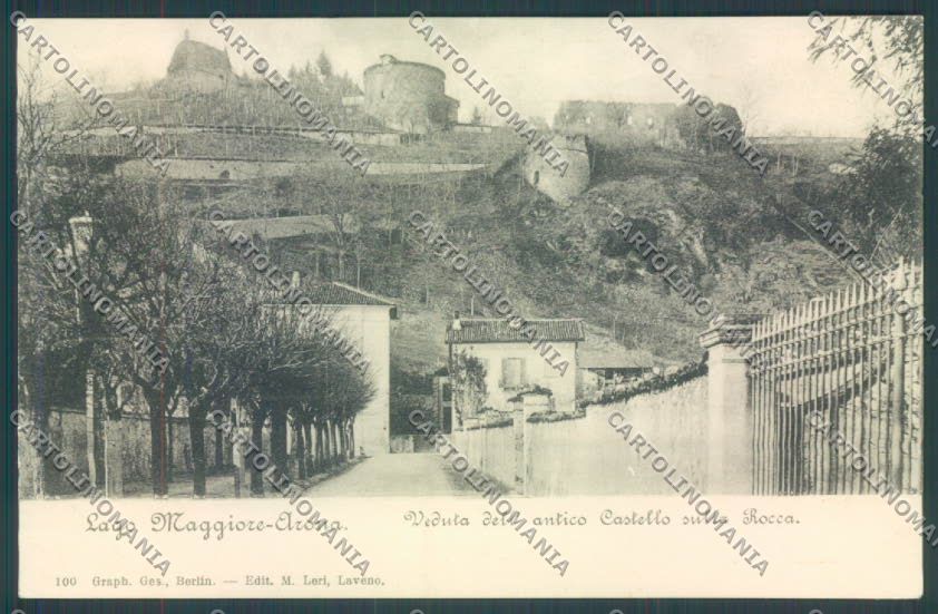 Novara Arona cartolina ZB1427 – fronte