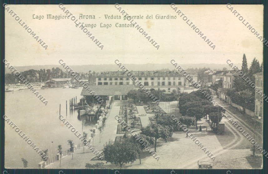 Novara Arona PIEGHINE cartolina ZB1431 – fronte