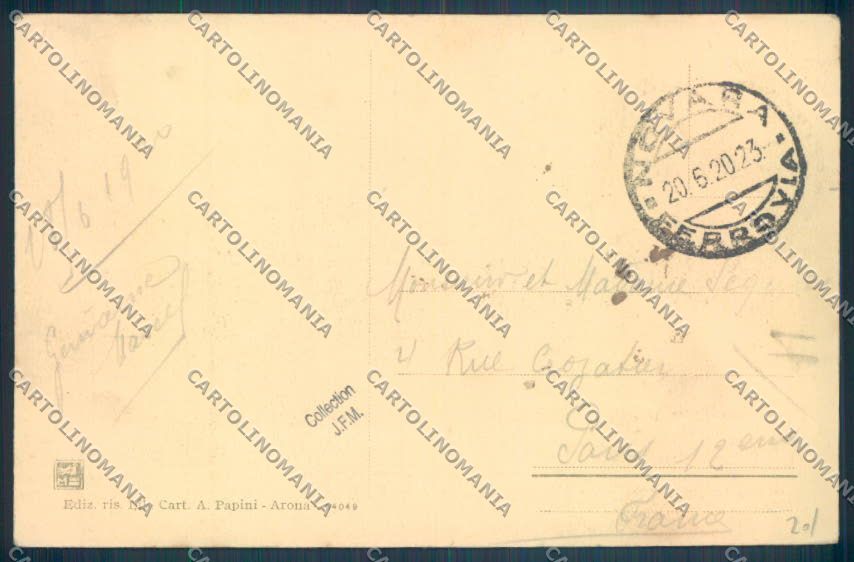 Novara Arona cartolina ZB1440 – retro