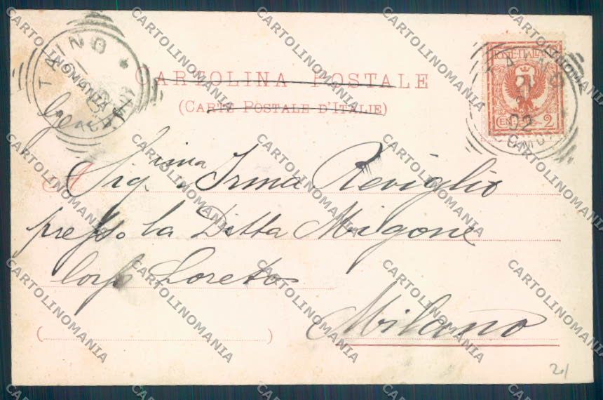 Novara Arona cartolina ZB1442 – retro