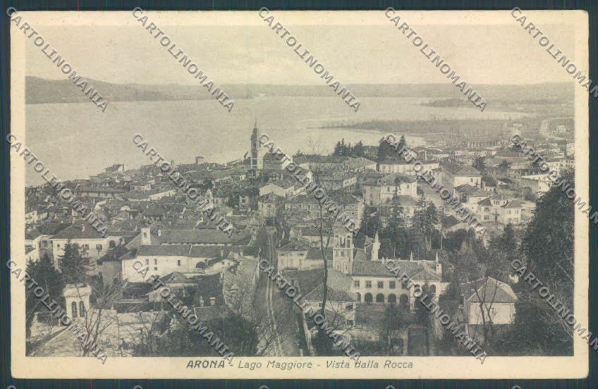 Novara Arona PIEGHINE cartolina ZB1453 – fronte