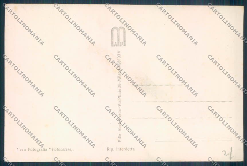 Novara Arona Barca Foto cartolina ZB1461 – retro