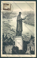 Novara Arona San Carlo cartolina ZB1467 – fronte