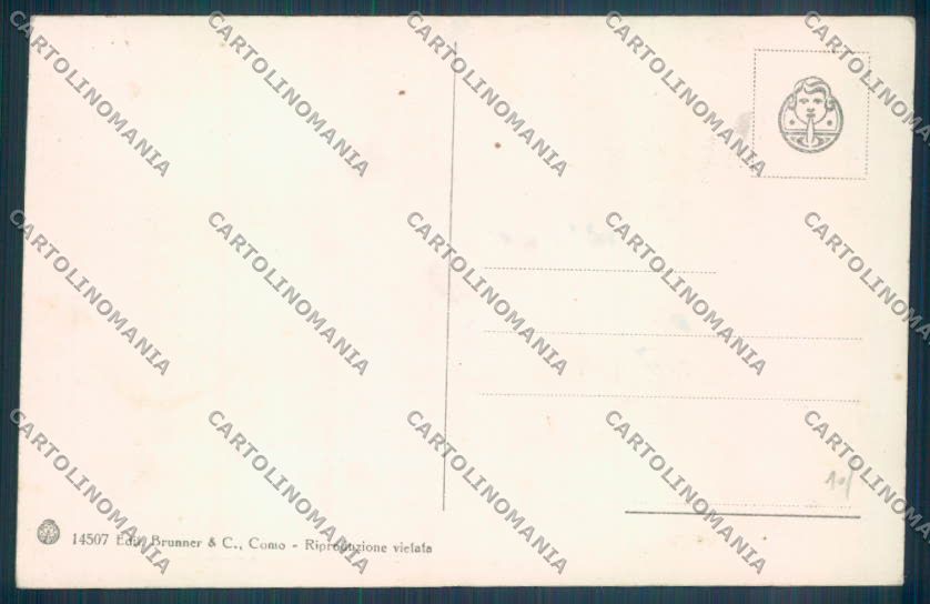 Novara Arona San Carlo cartolina ZB1474 – retro