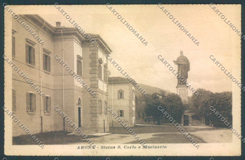 Novara Arona San Carlo cartolina ZB1478 – fronte