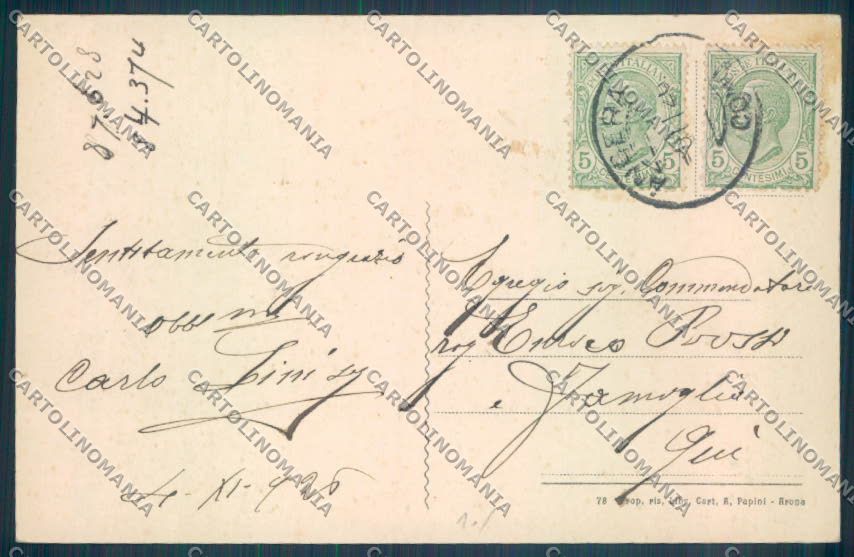 Novara Arona San Carlo cartolina ZB1480 – retro