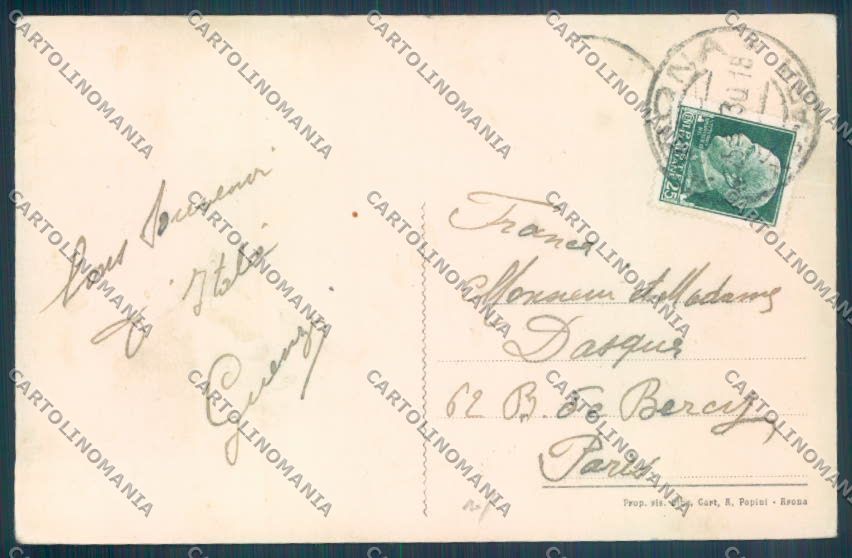 Novara Arona San Carlo cartolina ZB1482 – retro