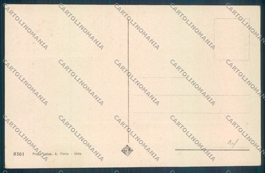 Novara Arona San Carlo cartolina ZB1495 – retro