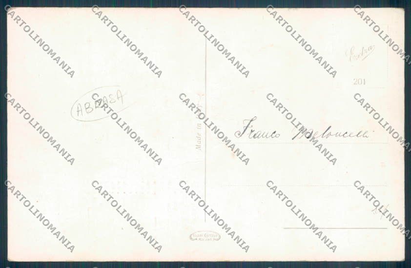 Novara Arona San Carlo ABRASA cartolina ZB1496 – retro