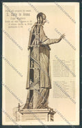 Novara Arona San Carlo cartolina ZB1497 – fronte