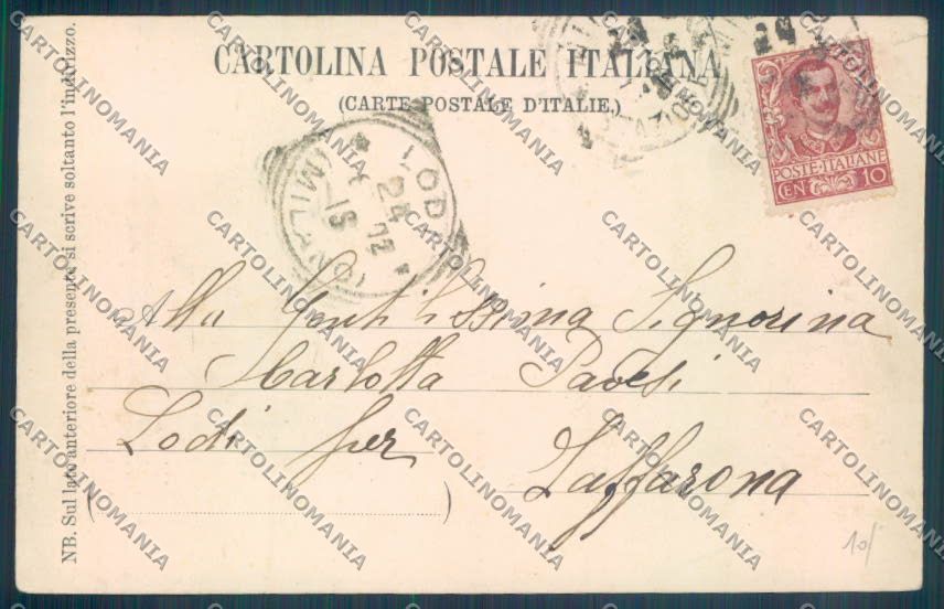 Novara Arona San Carlo cartolina ZB1510 – retro