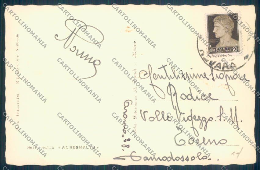 Novara Arona San Carlo Foto cartolina ZB1512 – retro