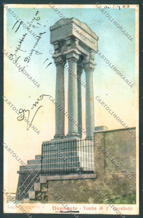 Novara Arona Dagnente cartolina ZB1525 – fronte