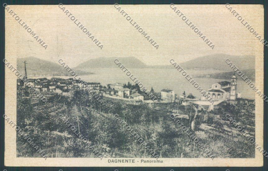 Novara Arona Dagnente cartolina ZB1534 – fronte