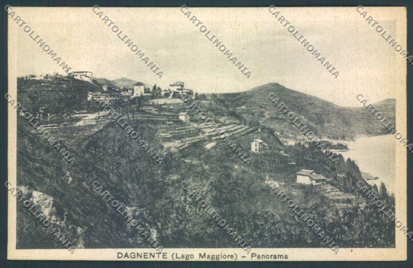 Novara Arona Dagnente PIEGHE cartolina ZB1535 – fronte