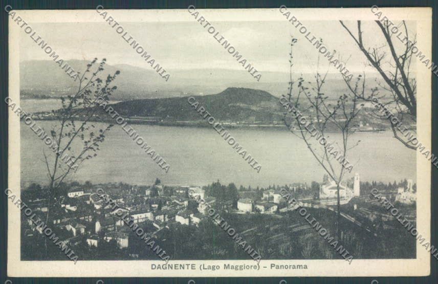 Novara Arona Dagnente cartolina ZB1537 – fronte