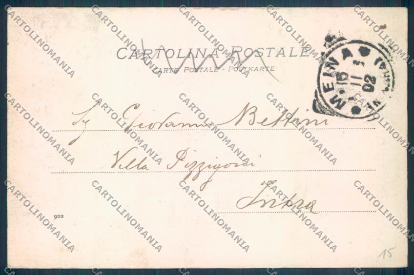 Novara Arona Dagnente cartolina ZB1539 – retro