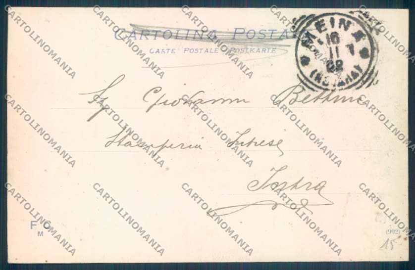 Novara Arona Dagnente cartolina ZB1542 – retro