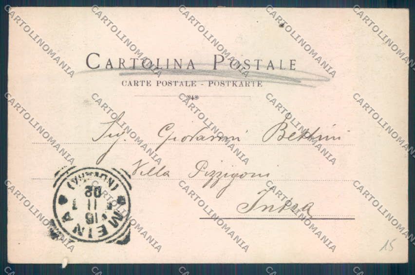 Novara Arona Dagnente cartolina ZB1549 – retro
