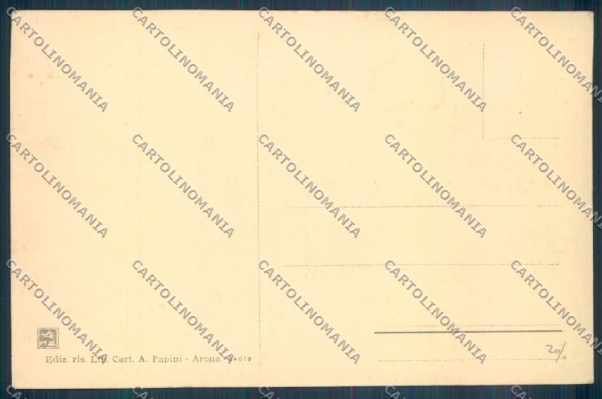 Novara Arona Dagnente cartolina ZB1553 – retro