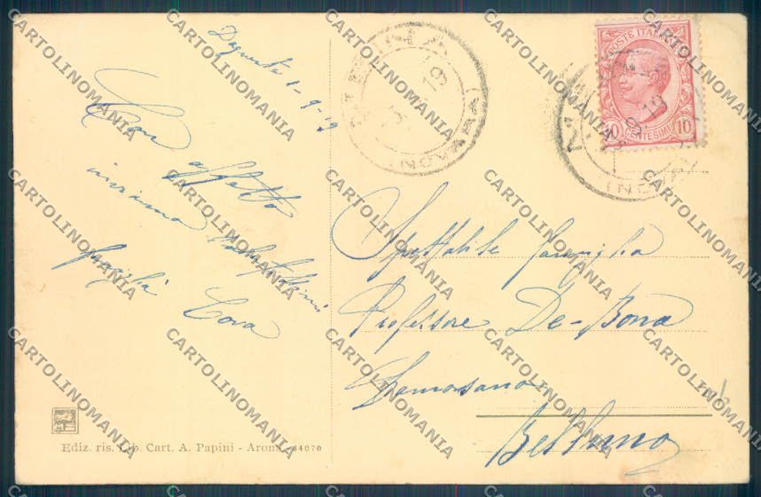 Novara Arona Dagnente cartolina ZB1554 – retro
