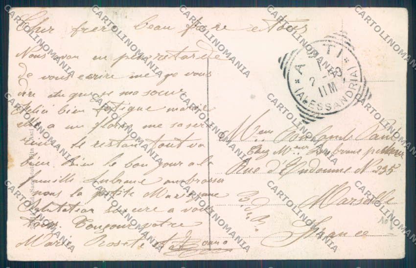 Asti Città cartolina ZB1559 – retro