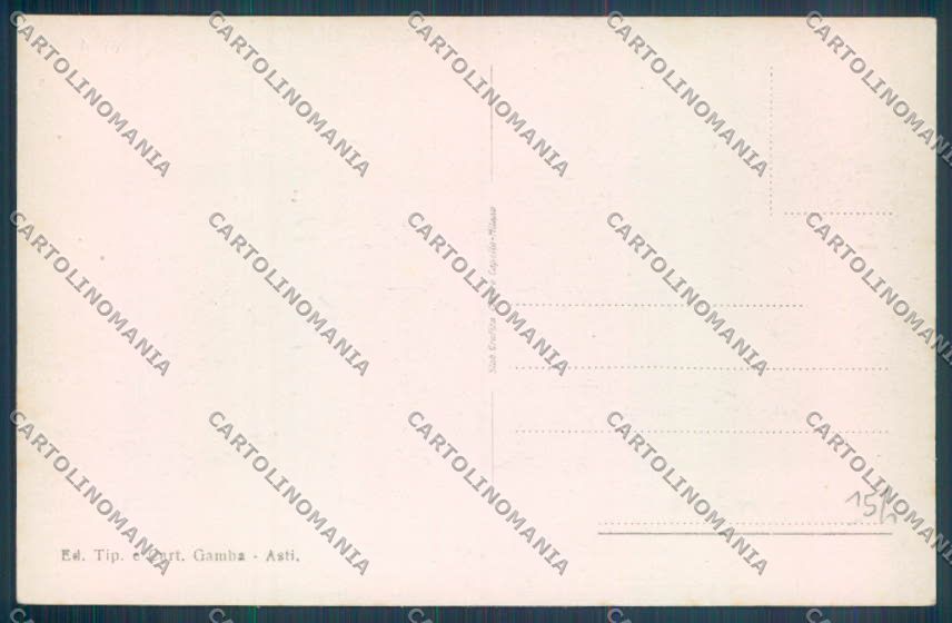 Asti Città cartolina ZB1575 – retro