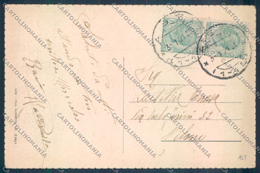 Asti Città cartolina ZB1578 – retro