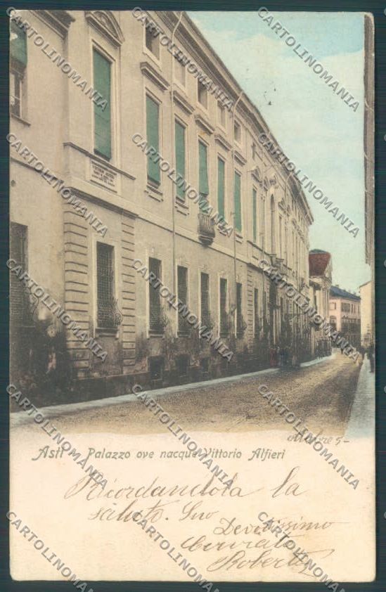 Asti Città SCOLLATA cartolina ZB1584 – fronte