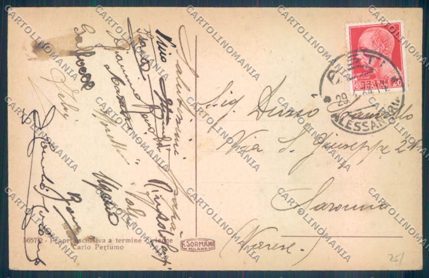 Asti Città cartolina ZB1606 – retro
