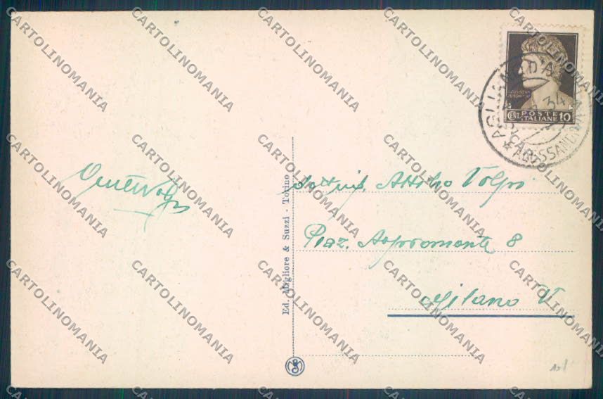 Asti Agliano Terme cartolina ZB1611 – retro