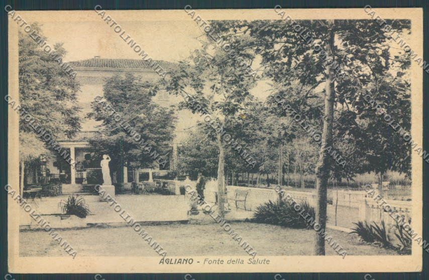 Asti Agliano Terme cartolina ZB1619 – fronte