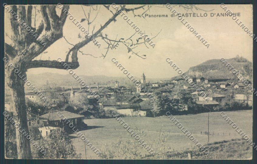 Asti Castello di Annone PIEGA cartolina ZB1647 – fronte