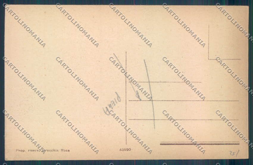 Asti Castello di Annone PIEGA cartolina ZB1647 – retro