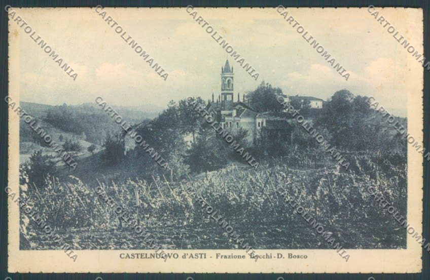 Asti Castelnuovo Don Bosco cartolina ZB1649 – fronte