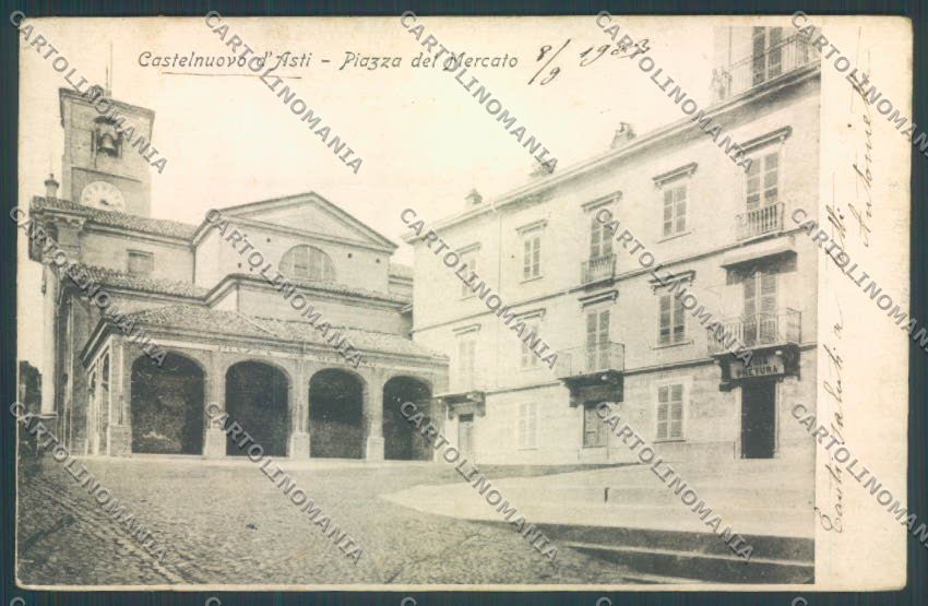 Asti Castelnuovo Don Bosco SCOLLATA cartolina ZB1652 – fronte