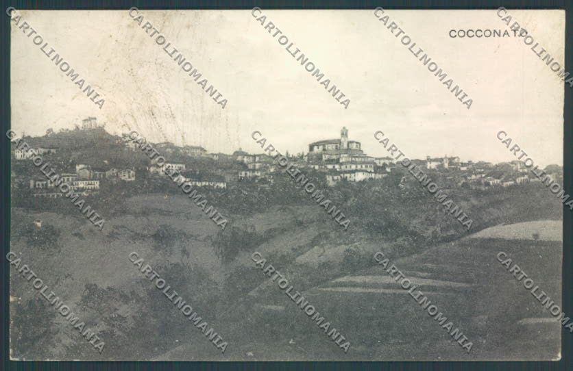 Asti Cocconato cartolina ZB1658 – fronte