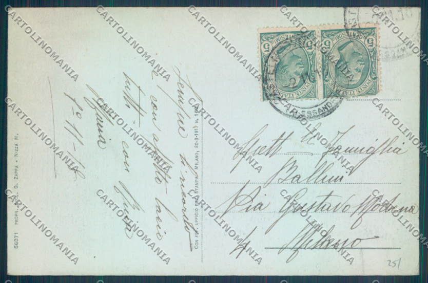 Asti Castelnuovo Calcea cartolina ZB1668 – retro