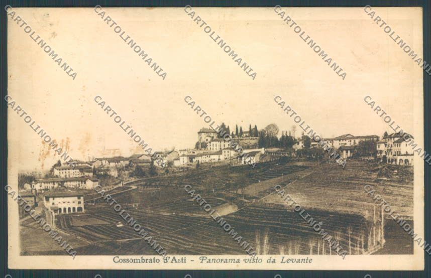 Asti Cossombrato cartolina ZB1679 – fronte