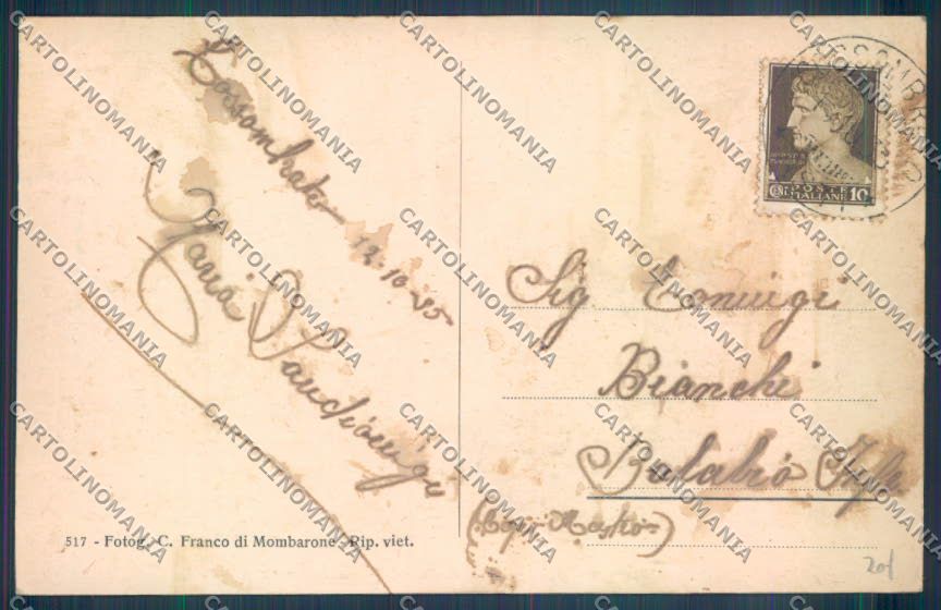 Asti Cossombrato cartolina ZB1679 – retro