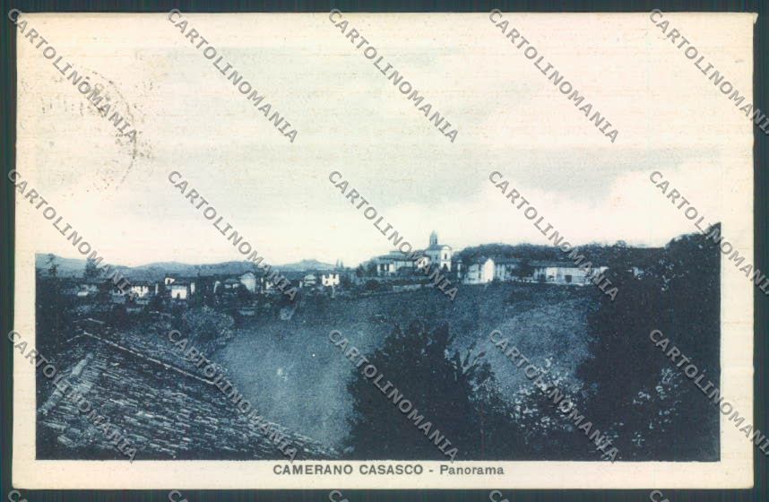 Asti Camerano Casasco cartolina ZB1684 – fronte