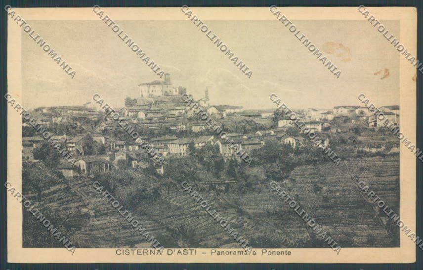 Asti Cisterna d'Asti cartolina ZB1689 – fronte