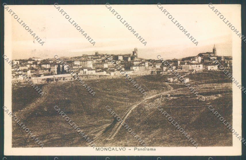 Asti Moncalvo cartolina ZB1704 – fronte