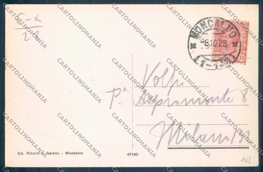 Asti Moncalvo cartolina ZB1704 – retro